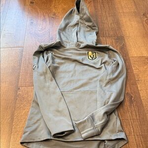 Fanatics Vegas Golden Knights Authentic NHL Gray and Black Hoodie